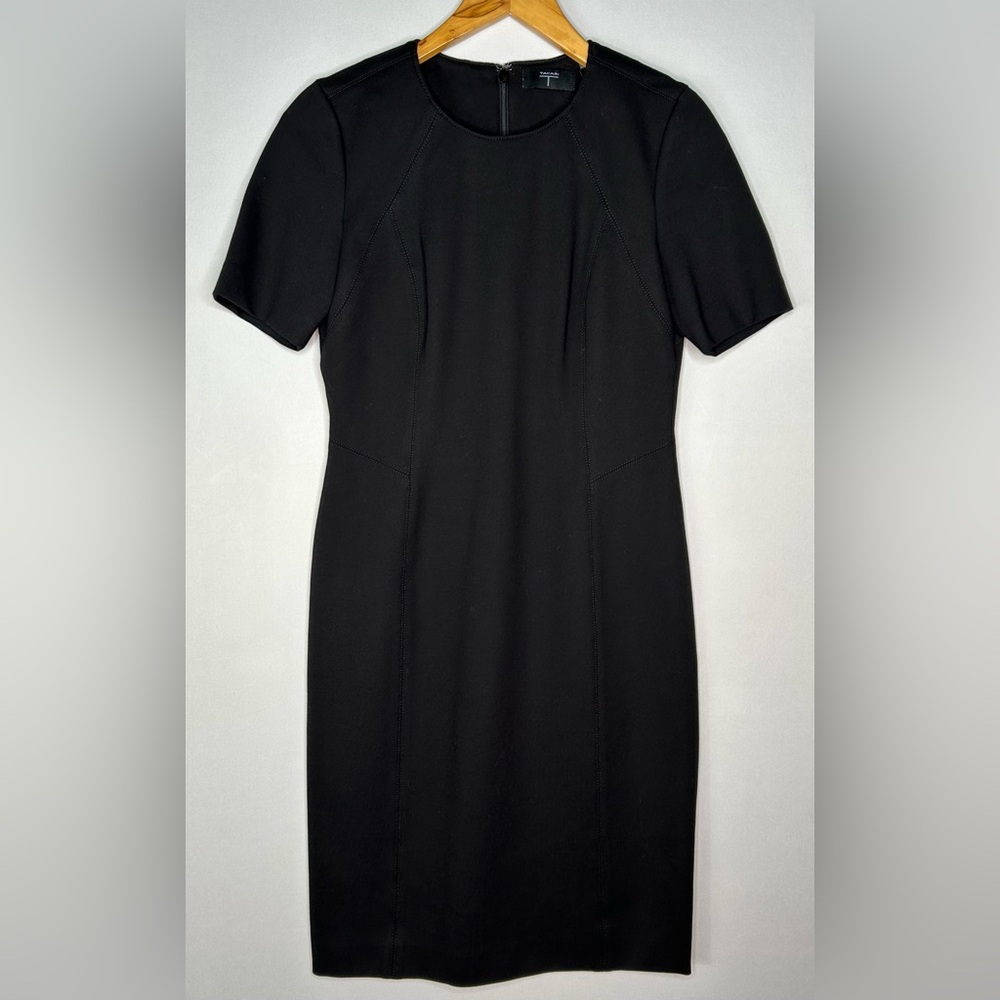 Tahari Classic Black Mini Dress